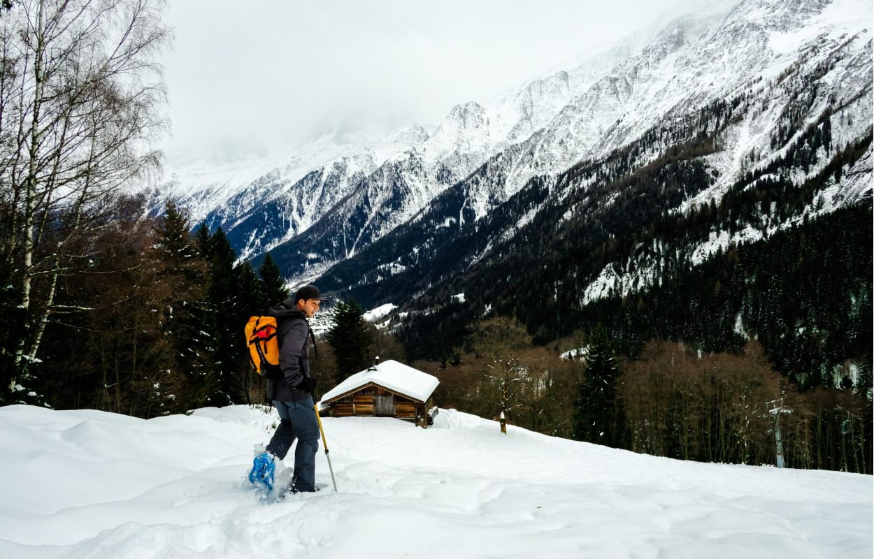 balade en raquette chamonix