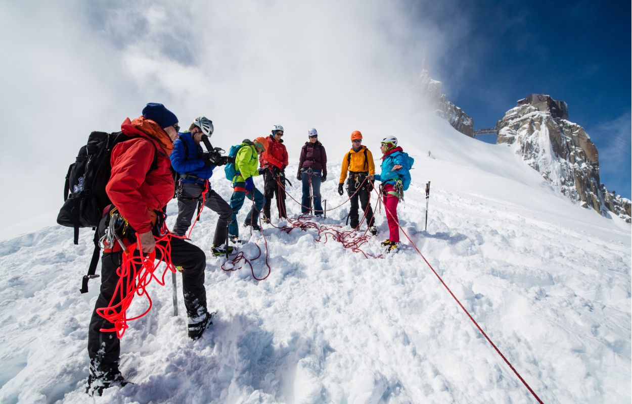 traversée de la vallée blanche chamex