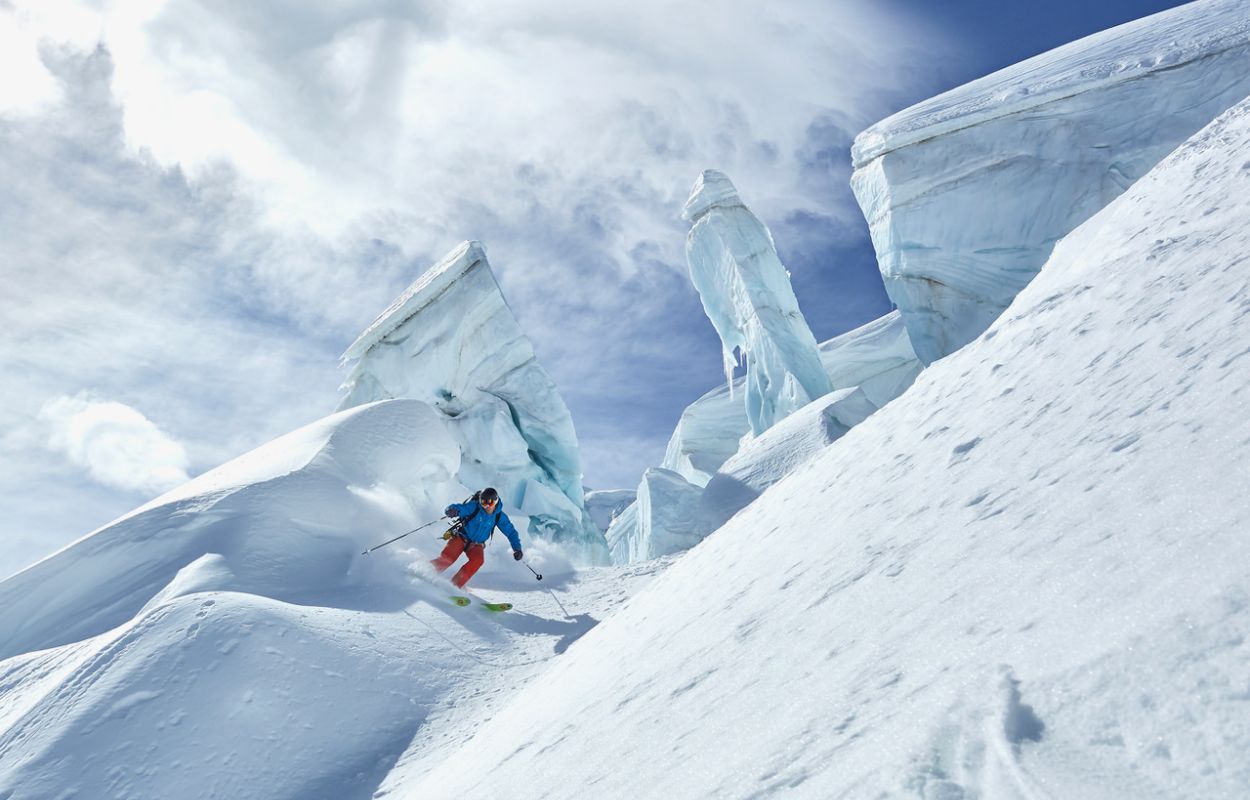 skiez la vallée blanche en équipe