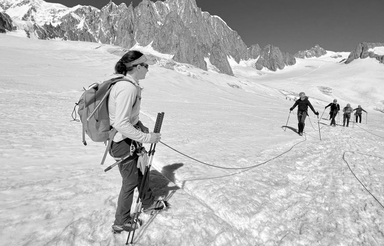 Multi-activity day on the Geant glacier for 60 people with Chamex events.